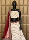 Raw Silk Wedding Designer Lehenga Choli - 2