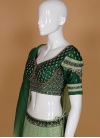 Art Silk Mehndi Designer Lehenga Choli - 3