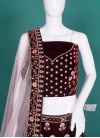 Classic Soft Net Bridal Designer Lehenga Choli - 1