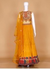 Embroidered Mehndi Desinger Anarkali Suit - 2