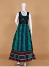 Faux Georgette Anarkali Salwar Kameez - 2