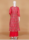 Faux Georgette Palazzo Designer Suit - 2