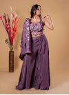 Art Silk Trendy Straight Suit - 1