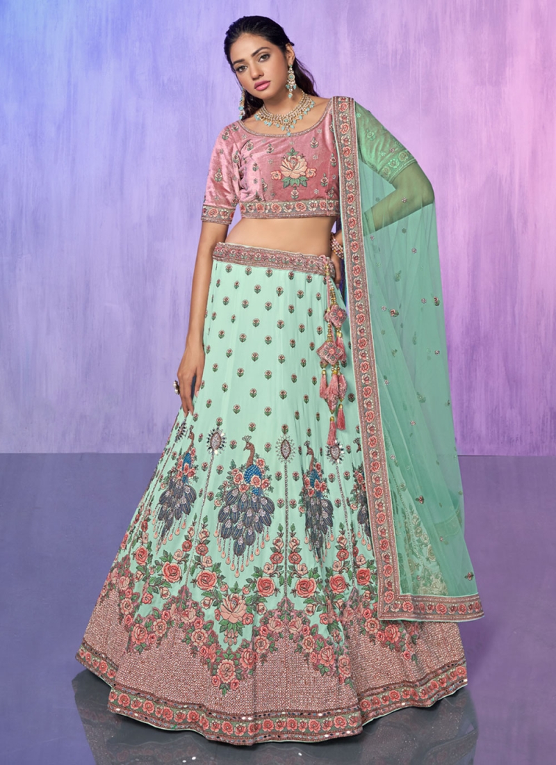 27 + Stunning Jacket Style Lehenga Ideas For A Winter Wedding |  WeddingBazaar