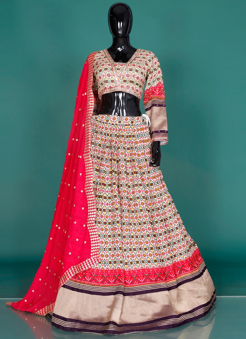 Art Banarasi Silk Designer Lehenga Choli