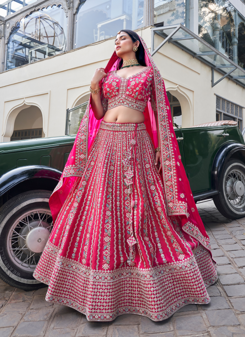 Art Silk Lehenga Choli