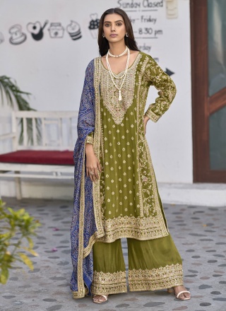 Aspiring Embroidered Festival Readymade Salwar Kameez