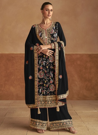 Black Color Trendy Salwar Kameez