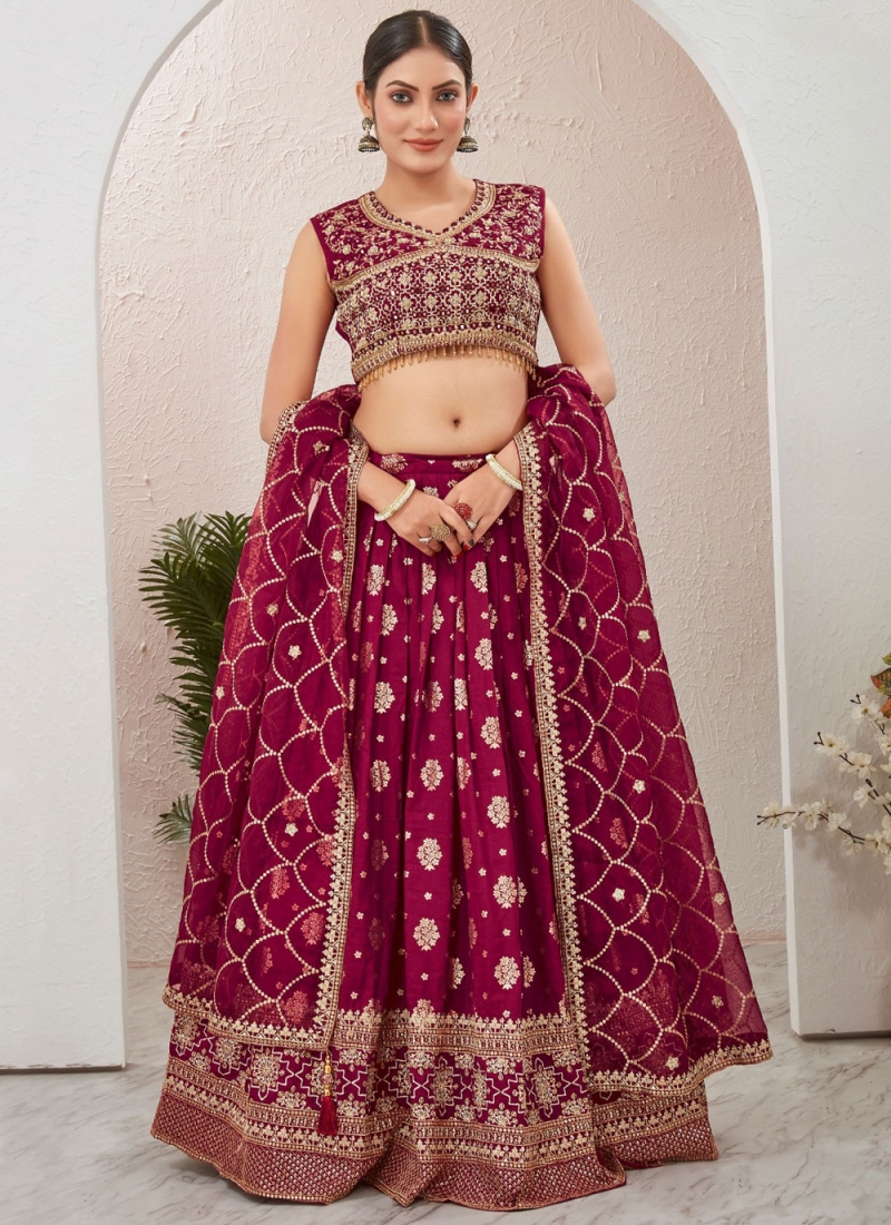 Brilliant Readymade Lehenga Choli For Mehndi