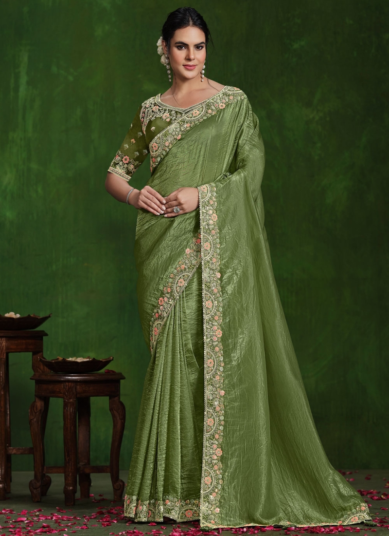 Celestial Silk Designer Saree