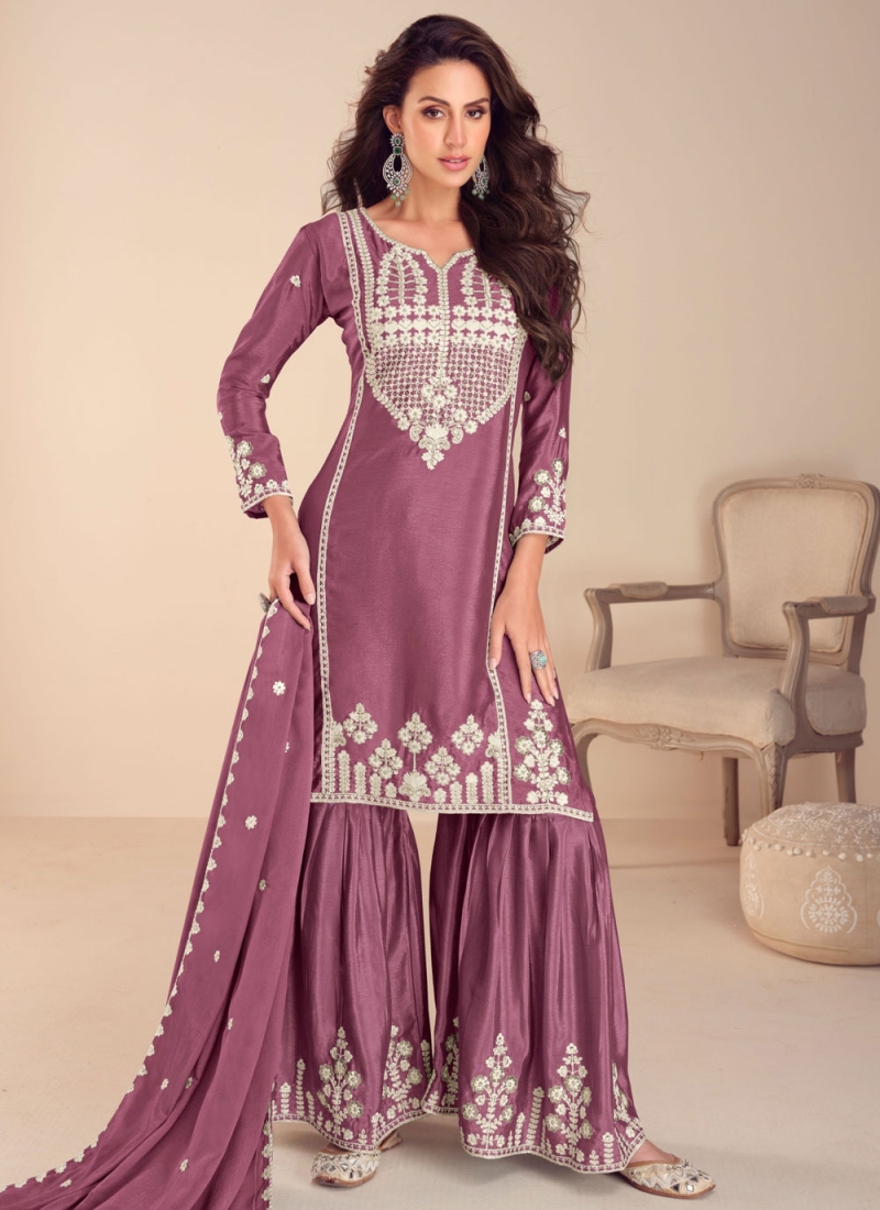 Chinon Wine Readymade Salwar Kameez