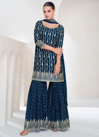 Competent Chinon Palazzo Salwar Kameez