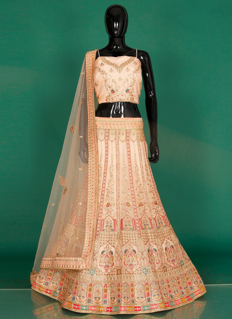 Dazzling Art Dupion Silk Designer Lehenga Choli