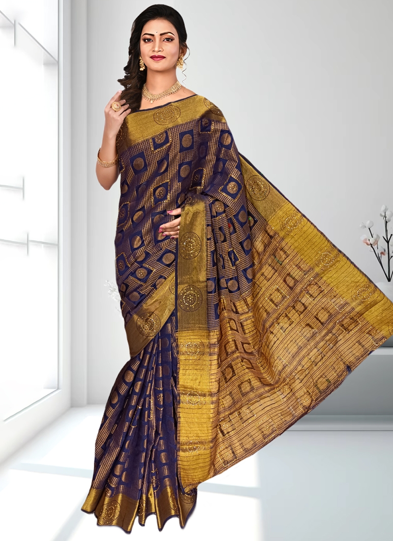 Distinctively Uppada Silk Saree