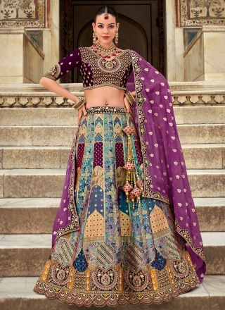 Enthralling Designer Lehenga Choli For Reception