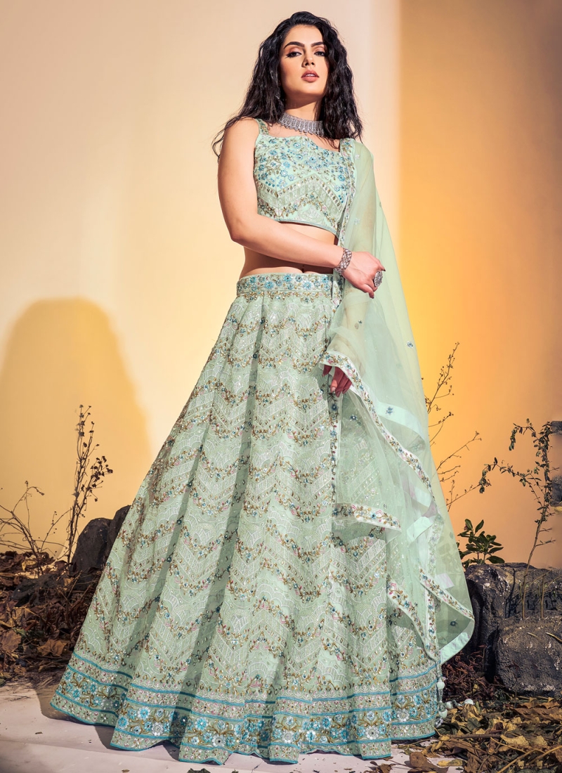 NEW WEDDING COLLECTION LEHENGA CHOLI at Rs.1299/Piece in surat offer by yct  shopping