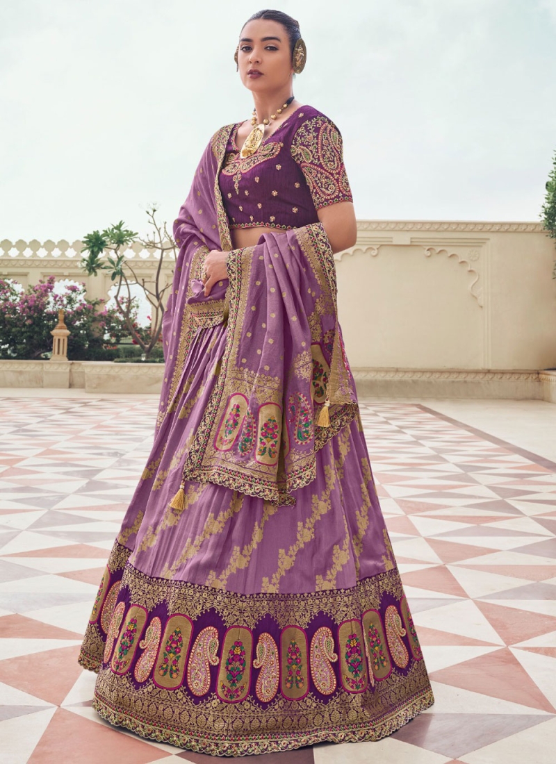 Exceeding Tissue Sangeet Trendy Lehenga Choli