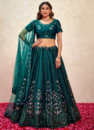 Excellent Morpeach  Embroidered Trendy Lehenga Choli