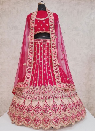 Exceptional Embroidered Velvet Lehenga Choli