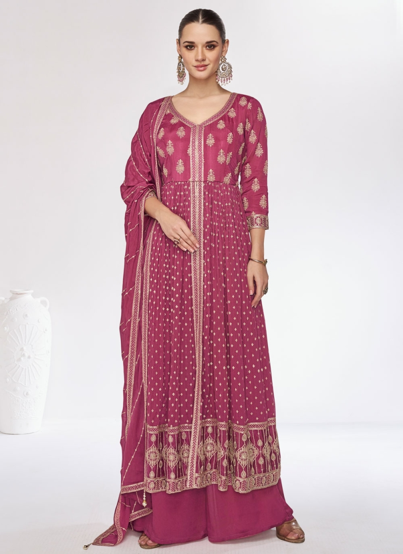 Exuberant Embroidered Ceremonial Readymade Salwar Kameez