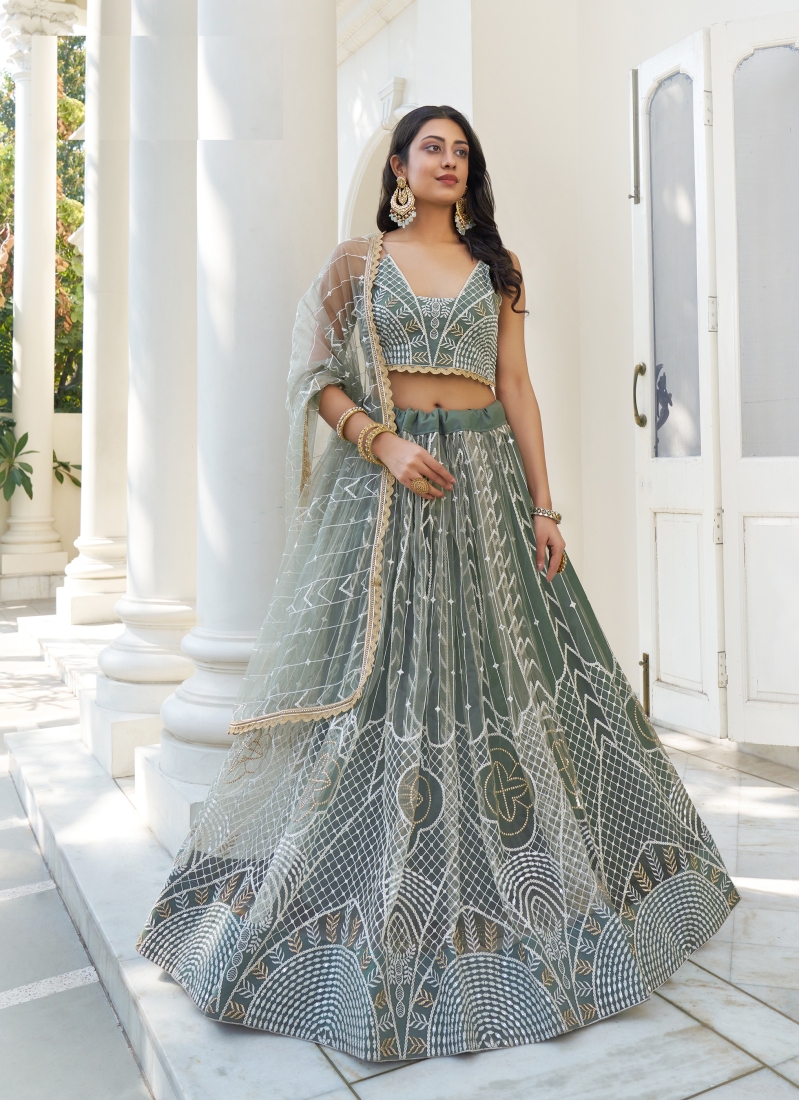 Exuberant Soft Net Lehenga Choli