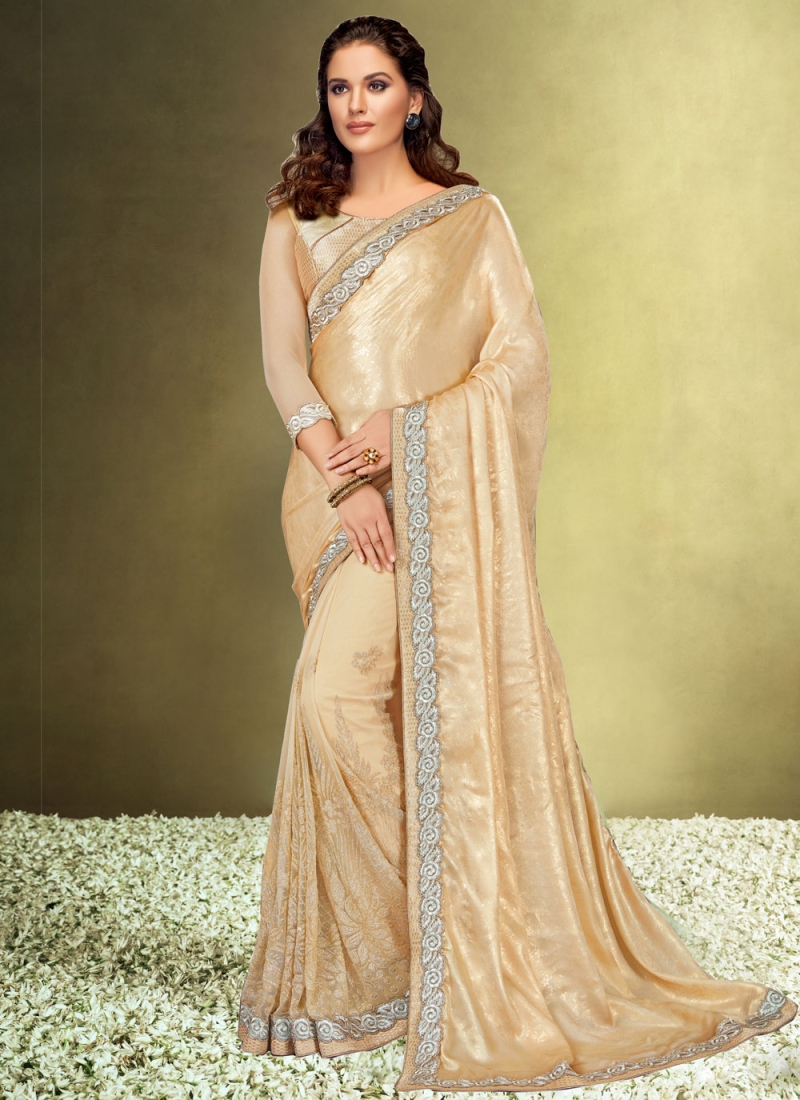 Flawless Border Ceremonial Designer Saree