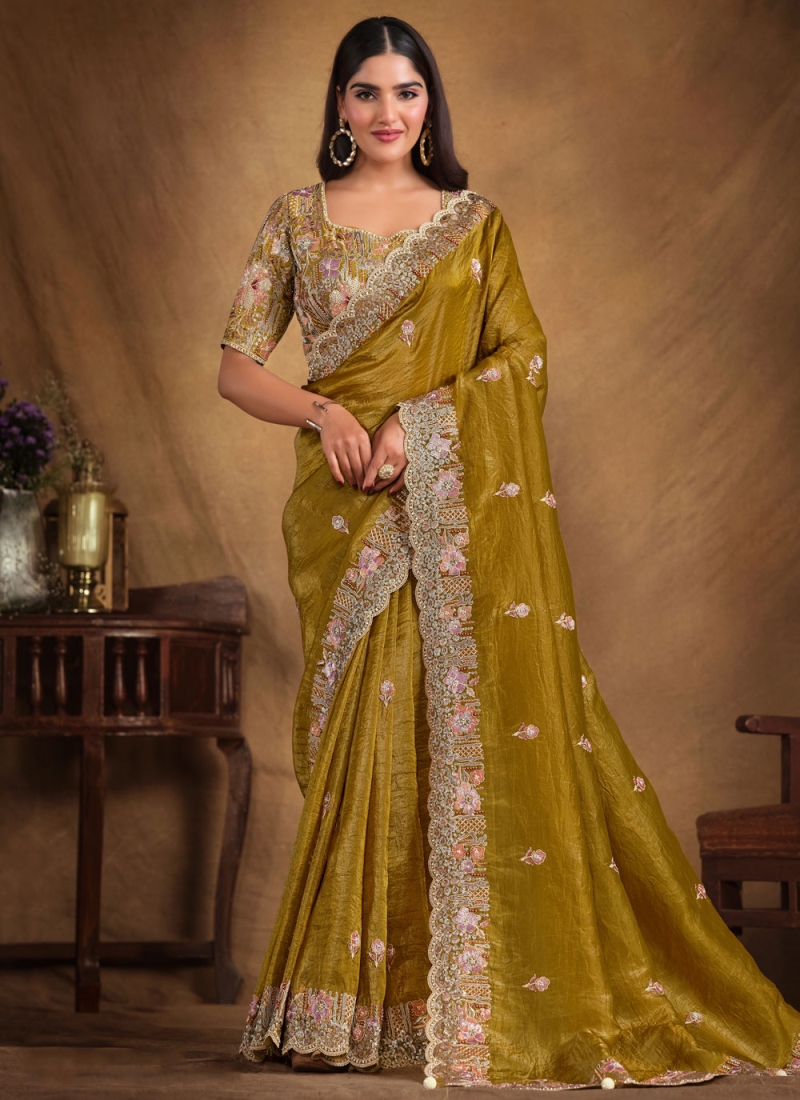 Flawless Sequins Crush Designer Saree