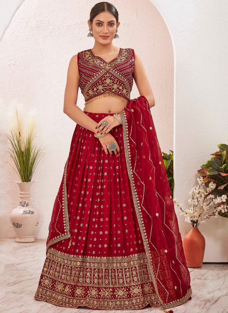 Flawless Sequins Engagement Readymade Lehenga Choli