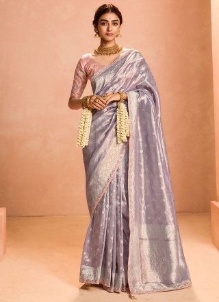 Glamorous Tissue Contemporary Saree