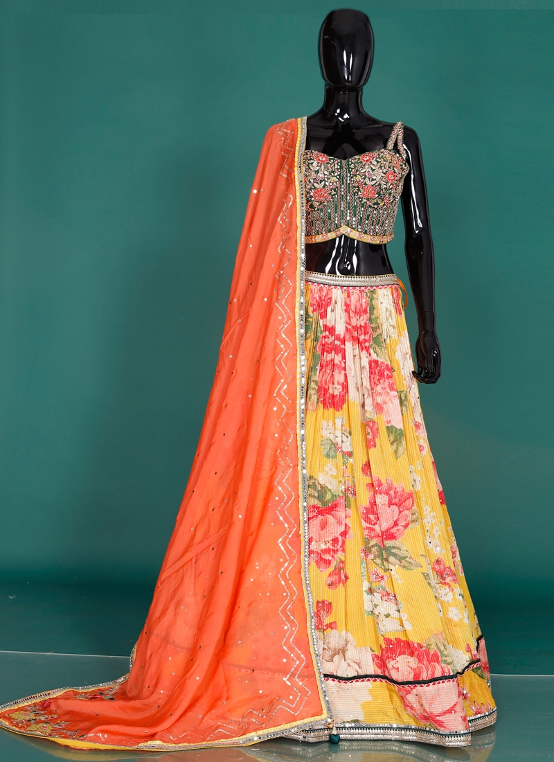 Glorious  Cut Dana Lehenga Choli