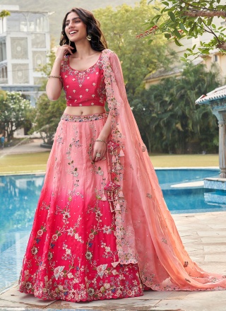 Honourable Embroidered Trendy Lehenga Choli