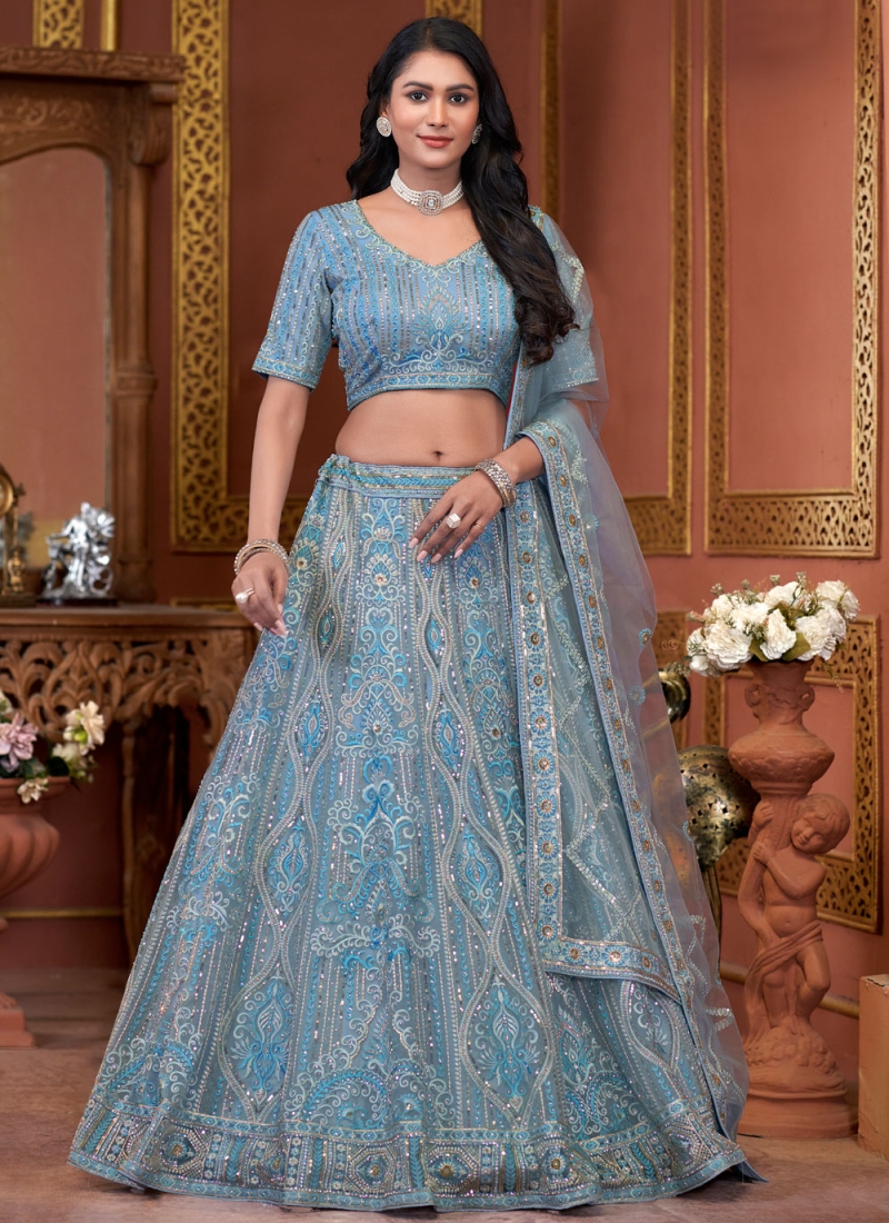 Honourable Net Sangeet Trendy Lehenga Choli