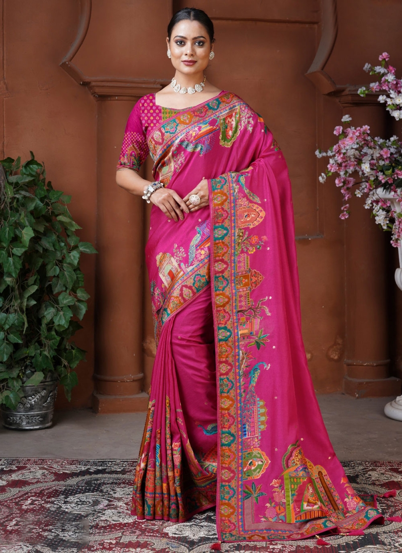 Intriguing Designer Saree For Sangeet