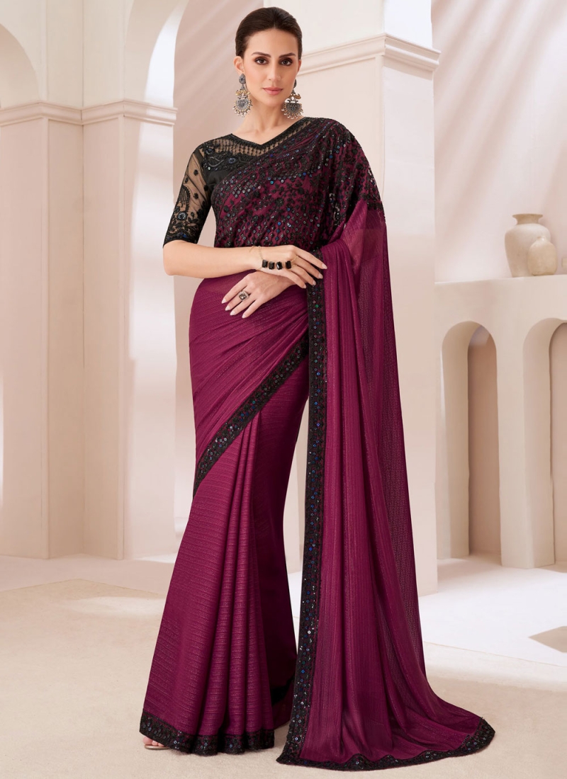 Intrinsic Georgette Designer Saree