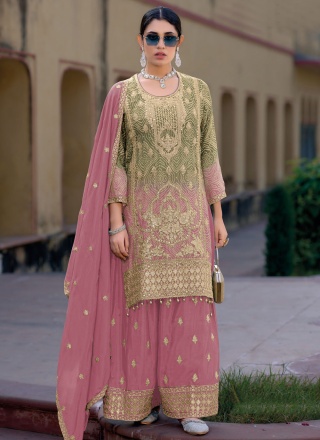 Invaluable Silk Reception Designer Salwar Kameez