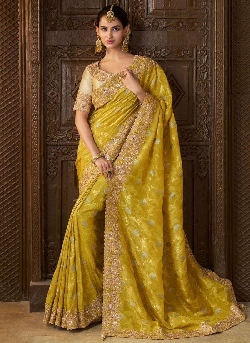 Jazzy Sequins Designer Saree