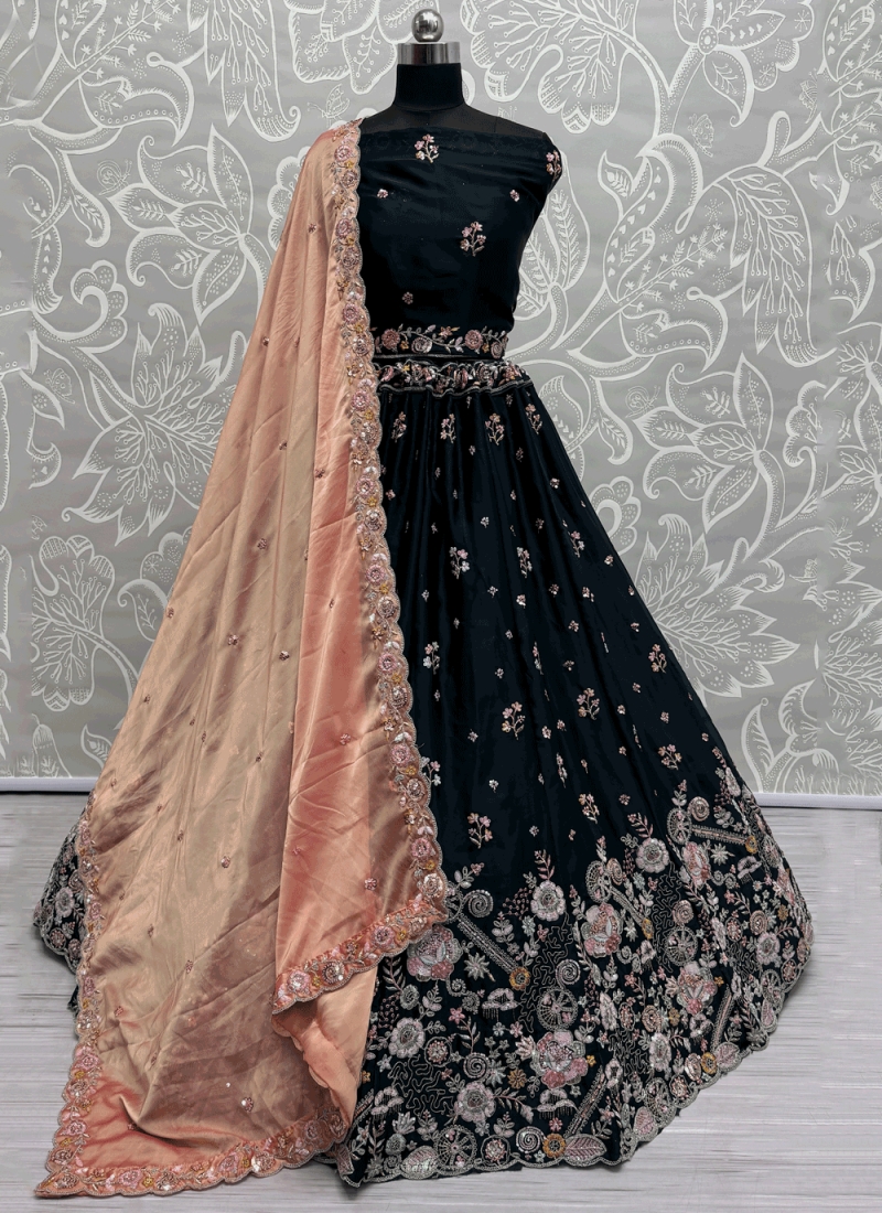 Lovable Embroidered Trendy Lehenga Choli