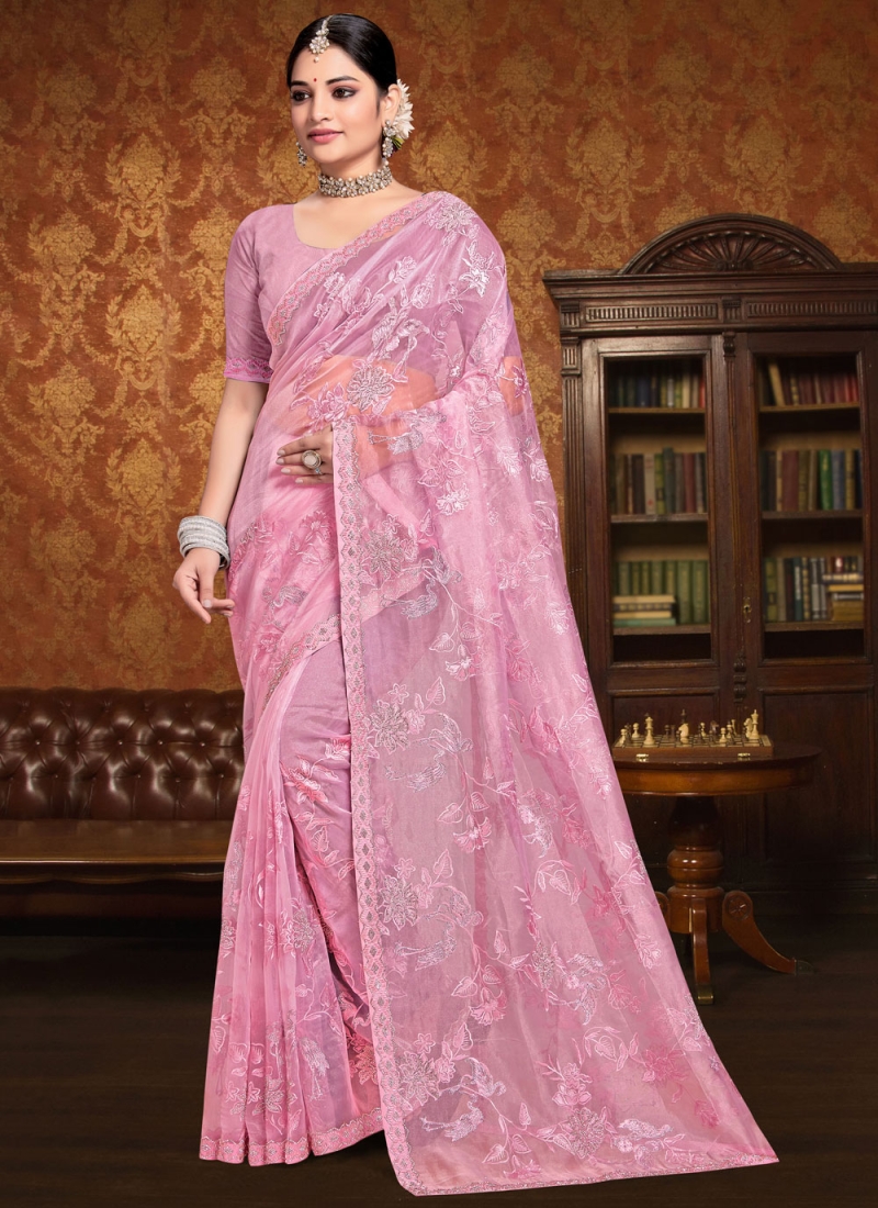 Magnificent Silk Ceremonial Traditional Saree