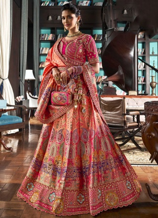 Mod Multi Colour Lehenga Choli