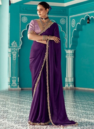 Modernistic Organza Contemporary Saree