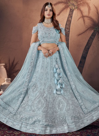 Modest Thread Georgette Readymade Lehenga Choli