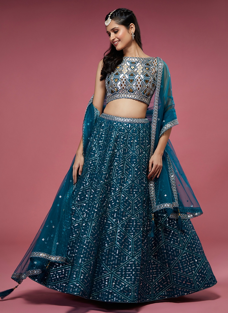 Honourable Net Designer Long Lehenga Choli