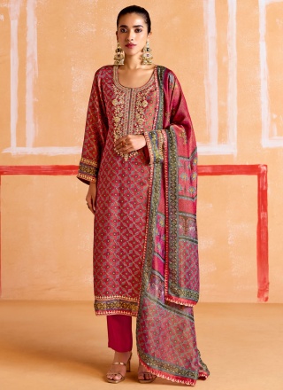 Muslin Rani Salwar Kameez