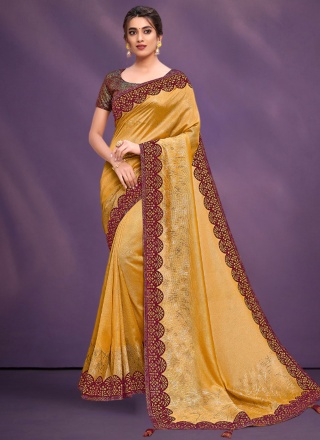 Mystic Georgette Festival Traditional Saree