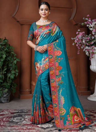 Mystical pure-dola Fancy Contemporary Saree