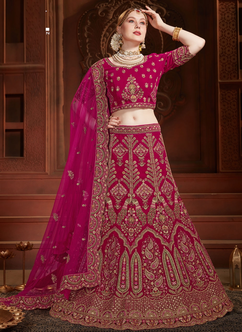 Trendy hot sale bridal lehenga