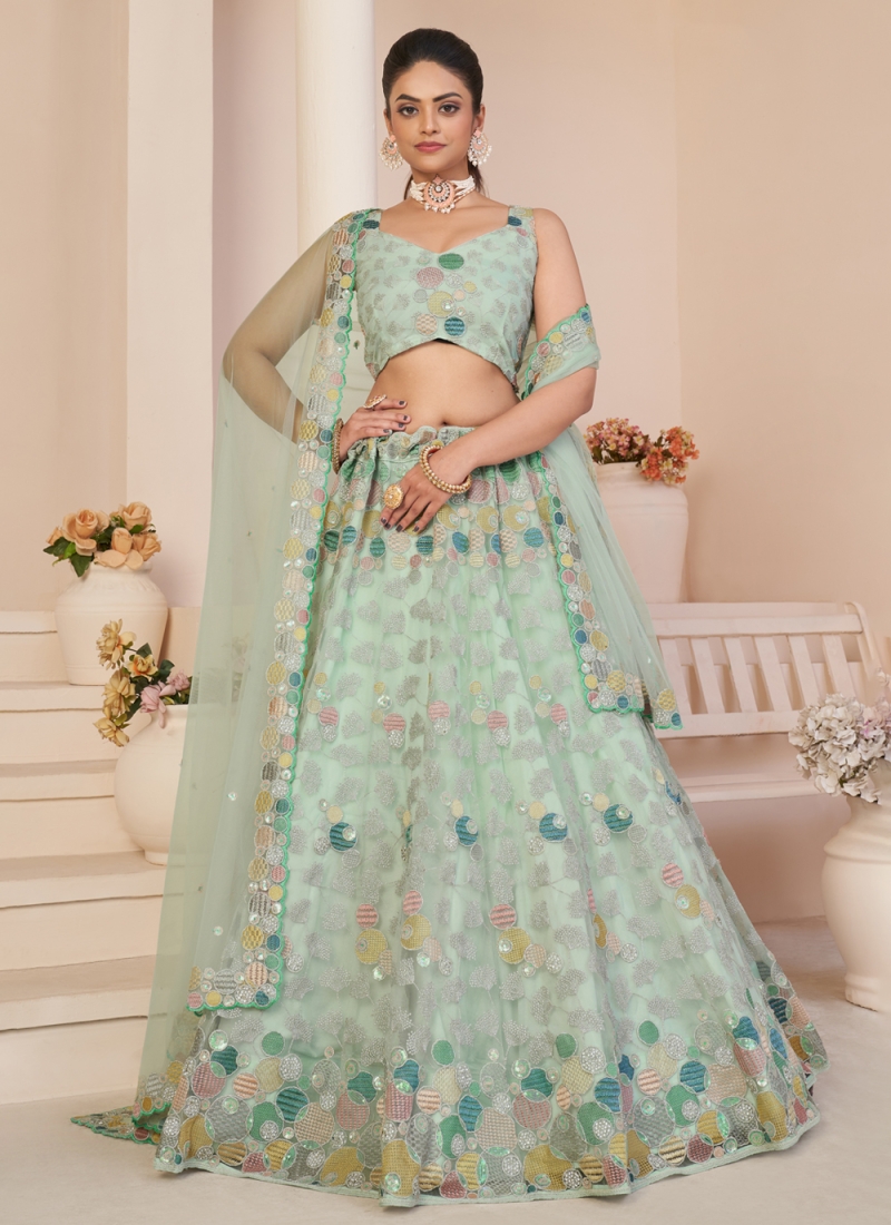 Peacock Blue Wedding Wear Lehenga Choli – Desi Diva Fashion