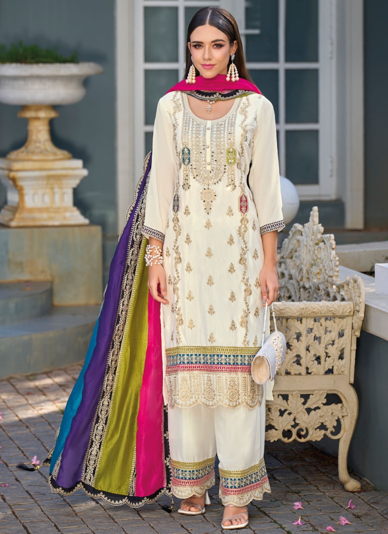 Opulent Silk Trendy Salwar Kameez