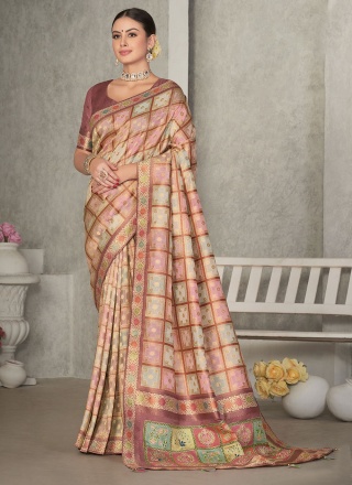 Perfect Tussar Silk Woven Cont