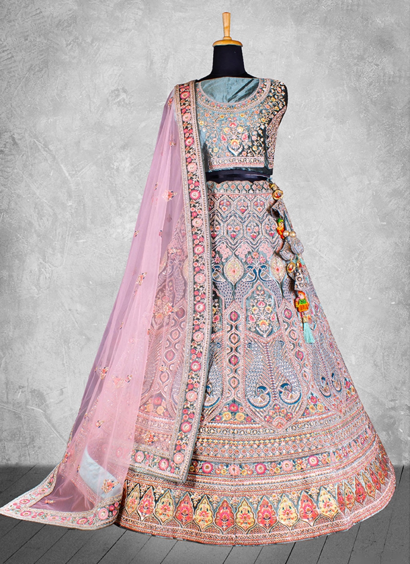 Phenomenal Sequins Reception Trendy Lehenga Choli